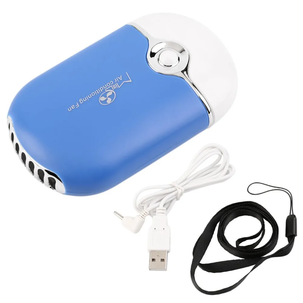 Mini Portable Hand Fan Cooler Cooling Battery//USB Rechargeable Air Conditioner
