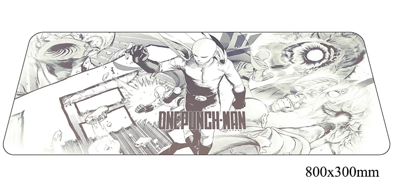 One Punch Man mouse Новое поступление компьютерная игровая мышь pad 800x300X2 мм padmouse горячая Распродажа Коврик Для Мыши Эргономичный гаджет настольные коврики