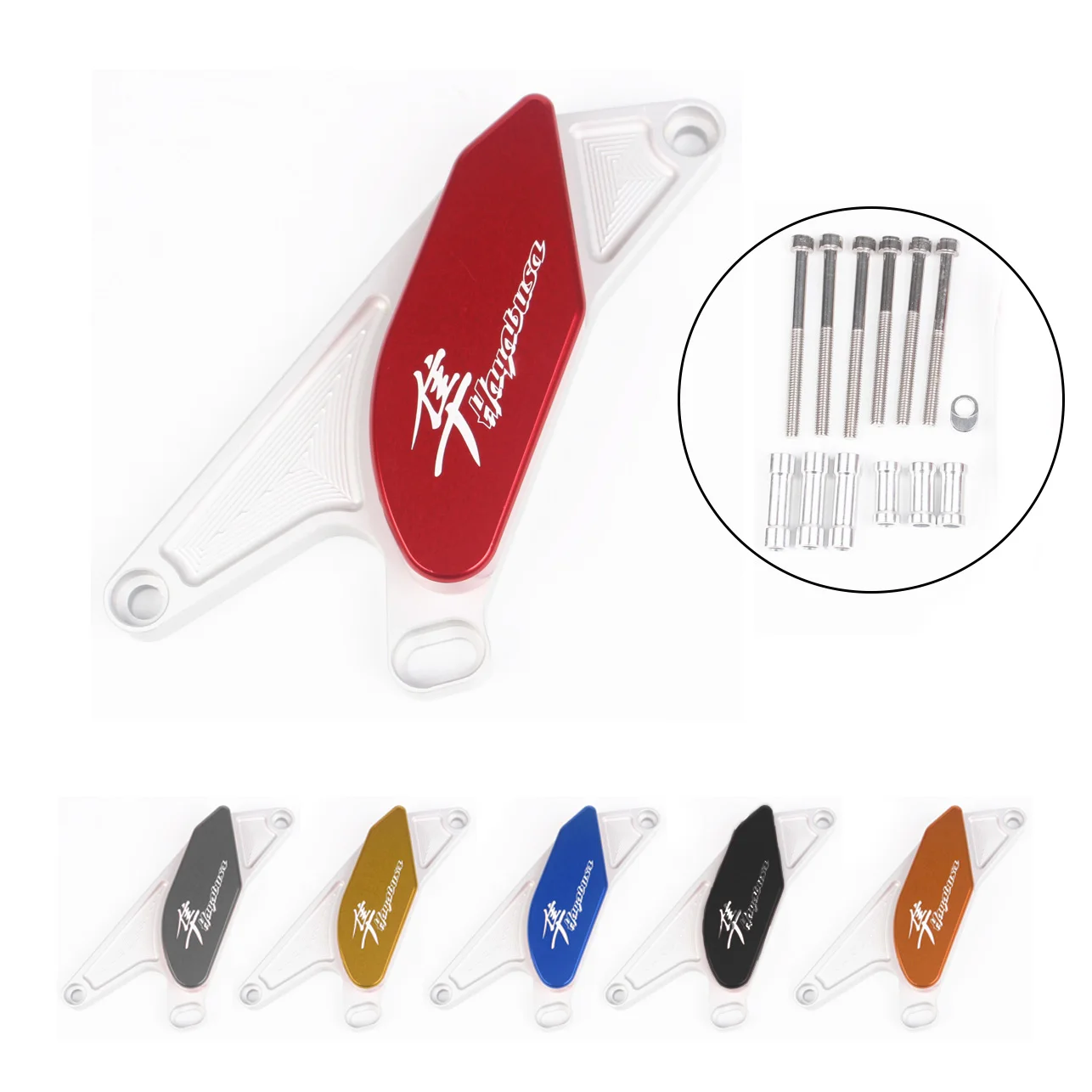 

For Suzuki Hayabusa GSXR1300 2008-2015 2009 2010 2011 2012 2013 2014 CNC Aluminum Engine Stator Slider Protector Cover