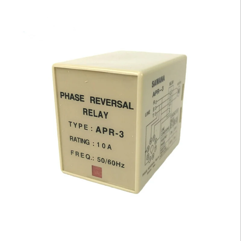 APR 3 220 AC 10A phase Reversal Relay phase Relaywith Relay