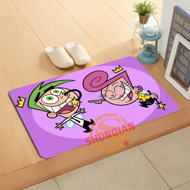 Custom The Fairly OddParents Doormat Bath Mats Foot Pad Home Decor