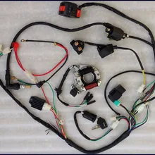 Жгут проводов CDI катушка KILL KEY SWITCH 50cc 110cc 125cc ATV квадроцикл Багги