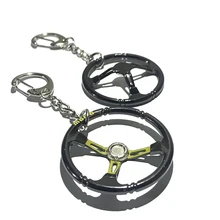 1 шт. гоночный автомобиль Универсальный Руль Брелок креативный модный брелок для ключей кольцо автомобиля запчасти декоративное кольцо для ключей