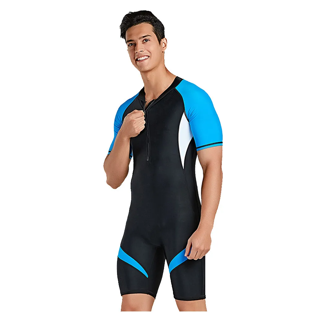 

Scuba Diving Wetsuit Men 3mm Diving Suit Short Sleeve Quick Dry Swimming Wetsuit Surf Triathlon Wet Suit Swimsuit Full Bodysuit