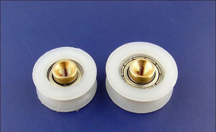 

Sliding Shower Door Wheels Poleas Rodamiento Nylon Nylon Wheel Window Rollers Shower Smart Size Roller For Furniture Door Use