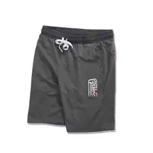 Мужские свободные хлопковые шорты для бега, летние Стрейчевые тонкие Слаксы с завязками на талии, Классические Трикотажные шорты, одежда для отдыха