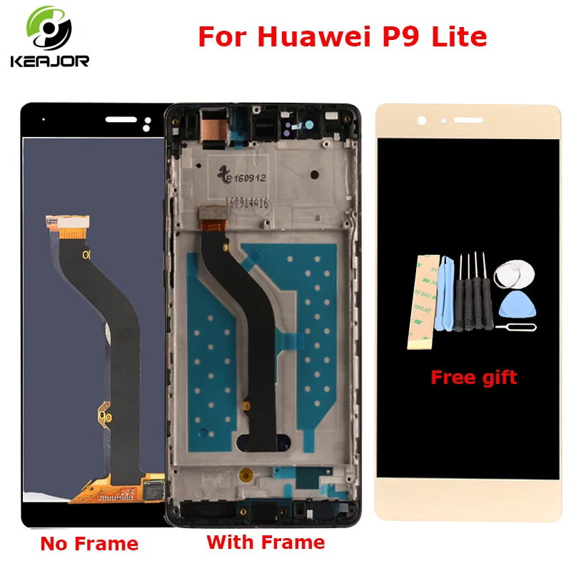 LCD Display For Huawei P9 Lite Touch Screen Digitizer Assembly Replacement lite G9 VNS-L21/L22/L23/L31 | Мобильные телефоны и