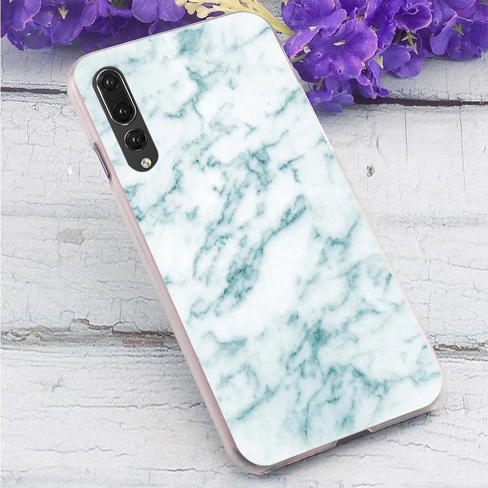 

Hard Case for Huawei Honor 8 Lite Pure Marble Cover for Honor 10 Cover 9 6A 7A Pro 7X 7C Y6 Prime Nova 3 3i Shockproof