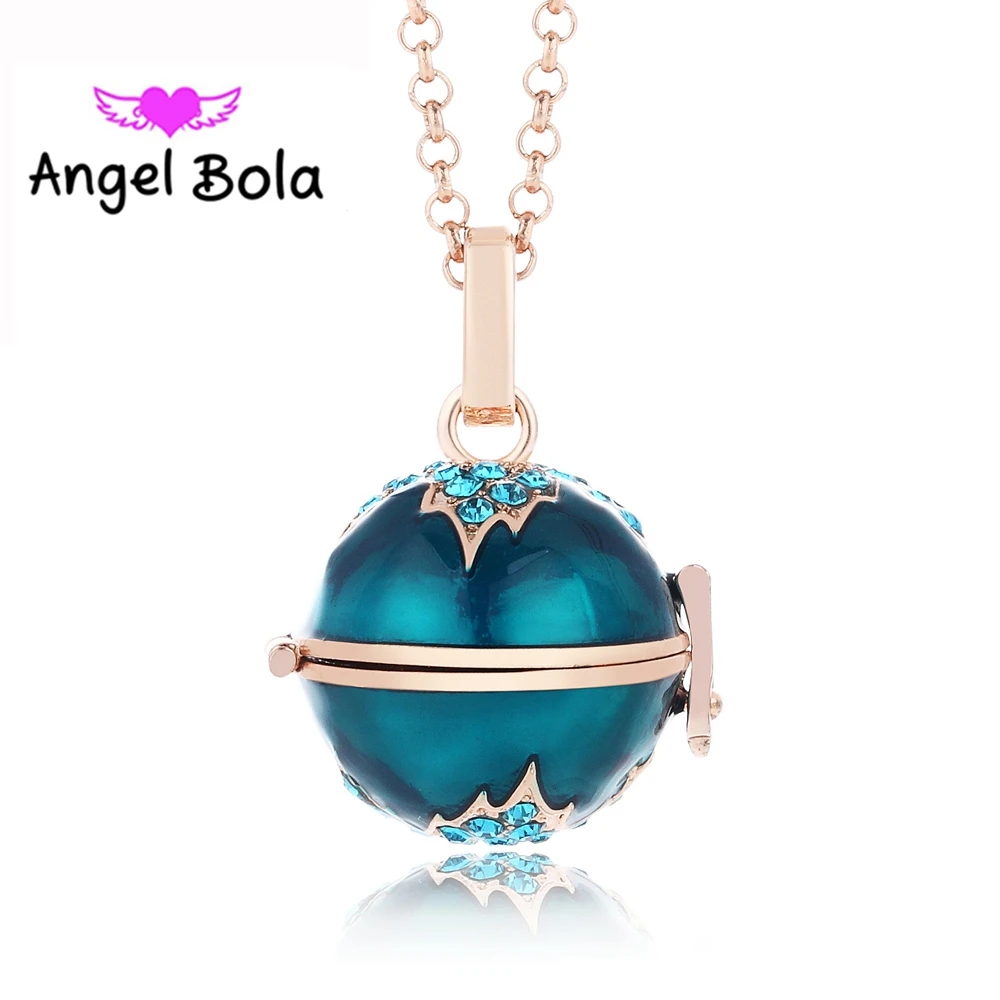 Angel Bola 20.5mm10pcs Wholesale Canada Maple Leaf Style Engelsrufer Cage Pendants Necklace Baby ...