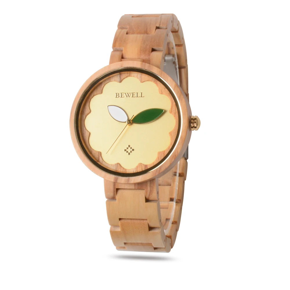 BEWELL WOODEN WATCH