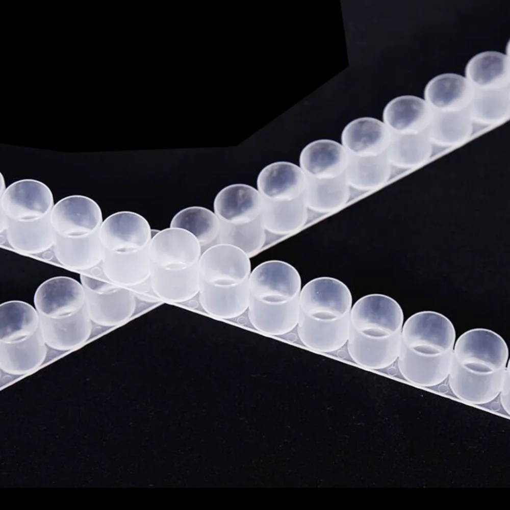 

100 pcs About 38 CM Plastic Single Row 33 Hole Collection Royal Jelly Strip Good Quality