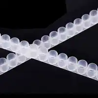 100 pcs About 38 CM Plastic Single Row 33 Hole Collection Royal Jelly Strip Good Quality