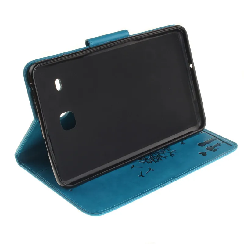 Lovers Dandelion For Samsung Galaxy Tab A 7.0 Case T377 SM-T377 Tablet Cover PU Leather +Soft TPU Flip Wallet Stand Embossing  (7)