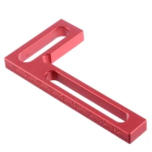 Aluminium Alloy Right 90 Degree L Squares Right Angle Precision Measuring Ruler Mini Clamping Square Measuring Tools