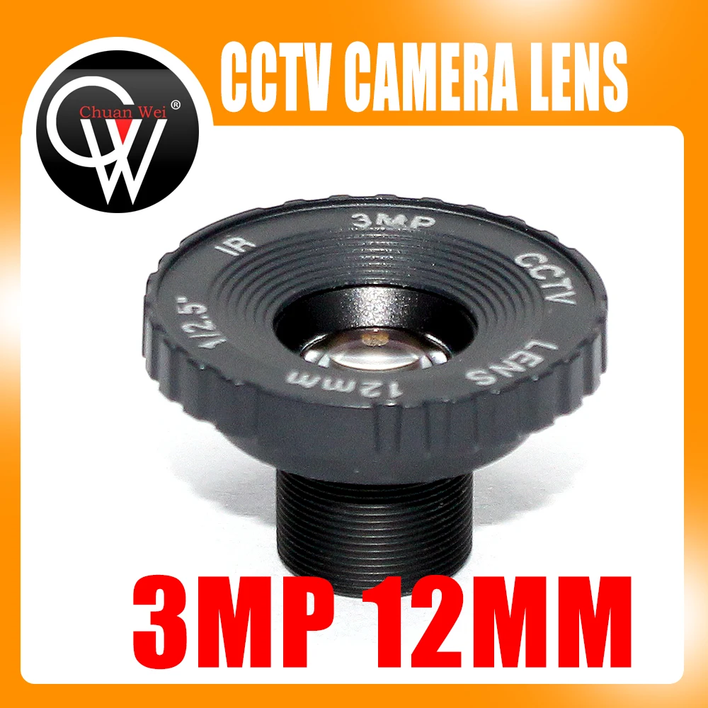 3mp Hd 12mm Cctv Lens Hd 3.0megapixel Ip Camera Lens F2.0 M12 Mount