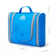 Aonijie дорожный косметический мужской большой женский макияж набор Водонепроницаемый мешок для стирки 6 цветов