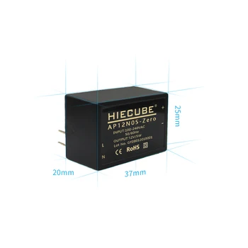 

AC-DC Low Ripple Isolation Switch Power Supply Module AC220V to DC3.3V5V12V24V/5W Step-down Regulator