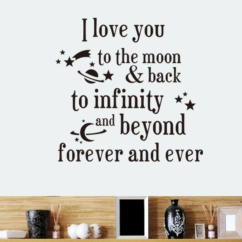 Family Forever Vinyl Wall Home Decor Decal Quote Inspirational Adorable