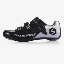 sidebike leather spd cycling shoes road cycling bike sneakers scarpa racing mens cycle spinning shoes sapatillas bicycle sports