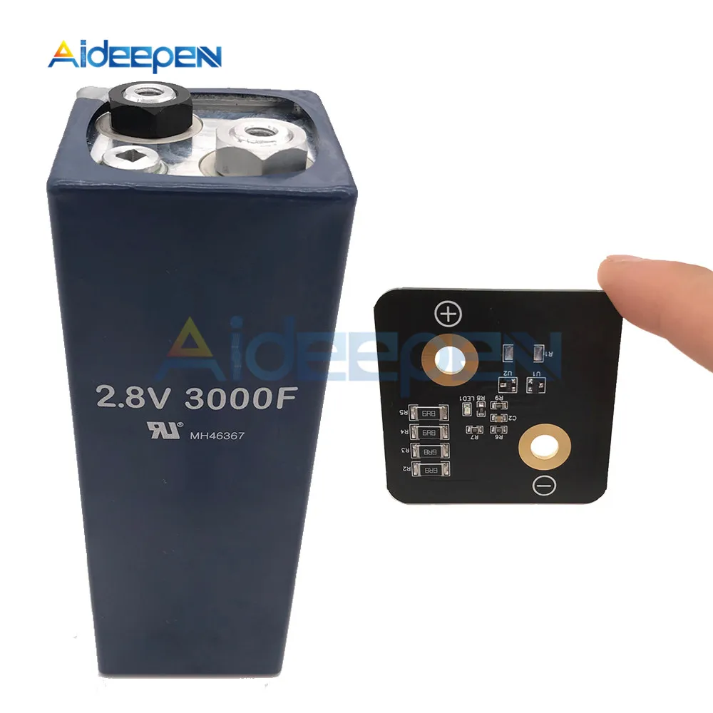 Суперфарад конденсатор 2 8 В 3000F 158*51 мм 158x51 Ultracapacitor автомобильный источник питания