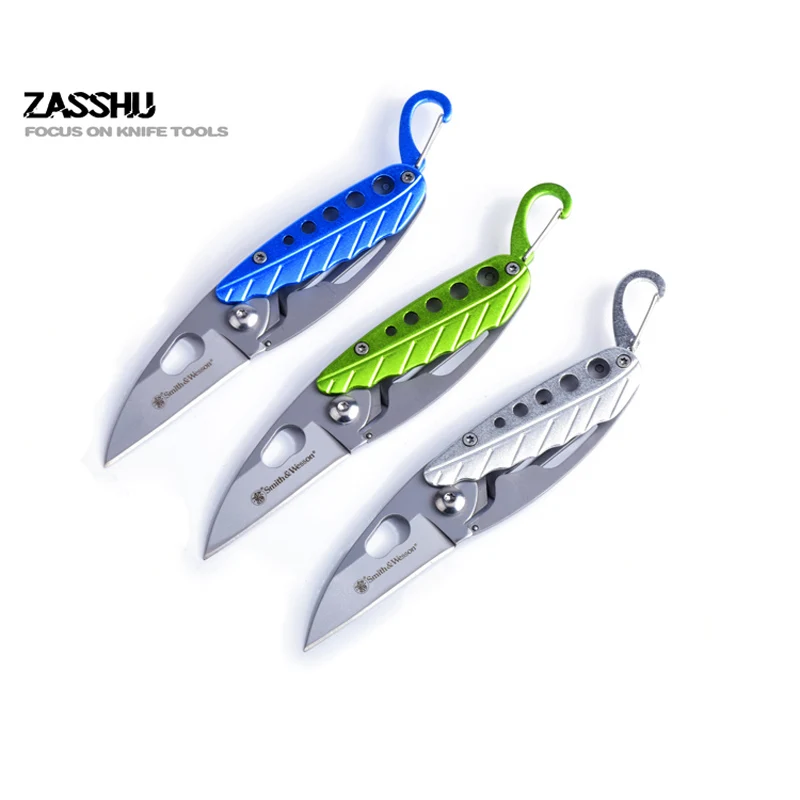 

ZASSHU Folding Key knife Camping Tactical Survival rescue tool Knife EDC outdoor Knife