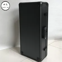 Алюминиевый Чехол для инструментов для путешествий из АБС-пластика, чехол для инструментов, коробка для файлов, ударопрочный защитный чехол для камеры, поролоновая подкладка, багажная сумка