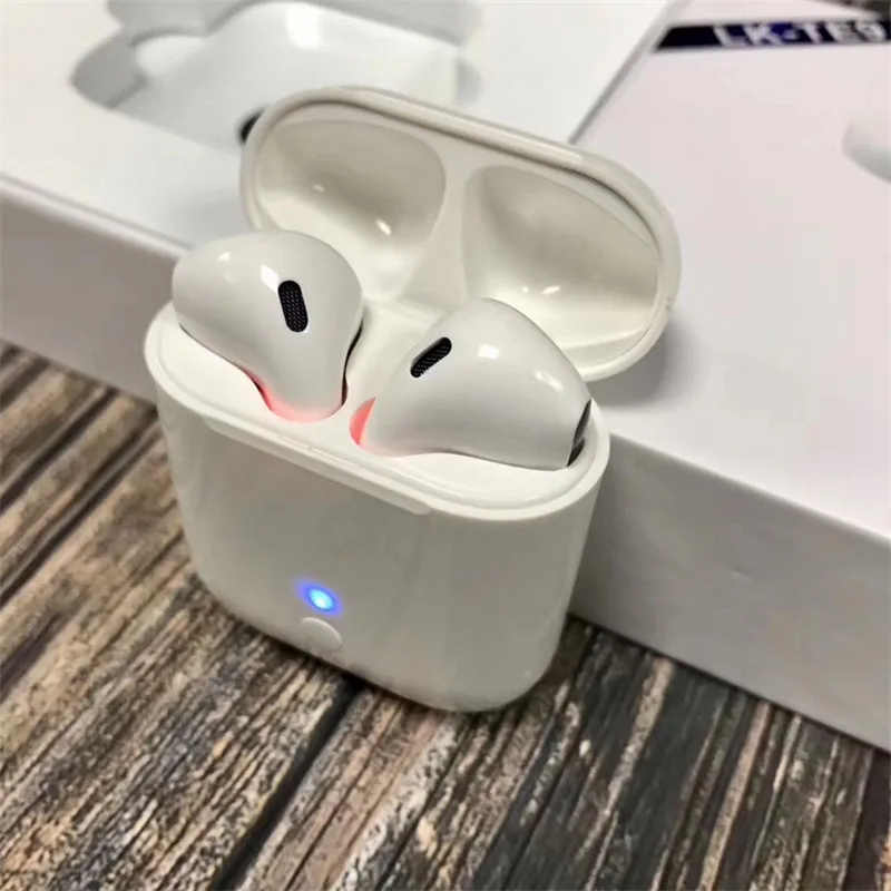 

NEW LK-TE9 Touch Control Type Wireless Bluetooth Binaural Calls Smart Earphones Wireless Charging Bluetooth 5.0