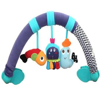 

1 Set Baby Crib Toy Stroller Rattles Set Boy Baby Mobile Bed Musical Multifunctional Educational Mobile Toys For Kids Rotating