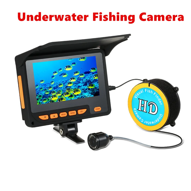 Рыболокатор 20 м 1000TVL подводная камера для подледной рыбалки 4," ЖК-монитор 8 инфракрасный ИК светодиодный камера ночного видения