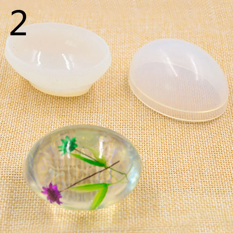 UV Resin Egg And Ball Shape Silicone DIY Mold Jewelry Making Tool Resin Accessories Home Crafts Resin Mold For Jewelry
