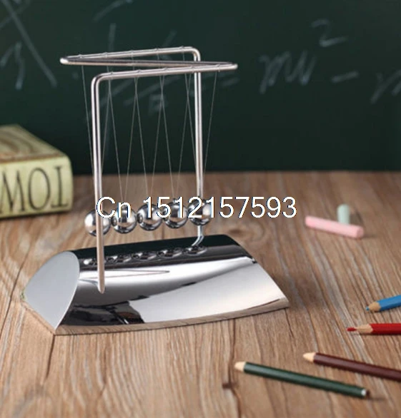 

New Newtons Cradle Endless Entertainment Steel Balance Balls Physics Pendulum