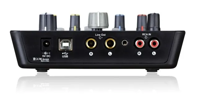 Новая версия ICON upod nano Sound card Plug play 2 mic-In/1 guitar-In, 2-Out USB Интерфейс записи+ 48V phantom power оснащен