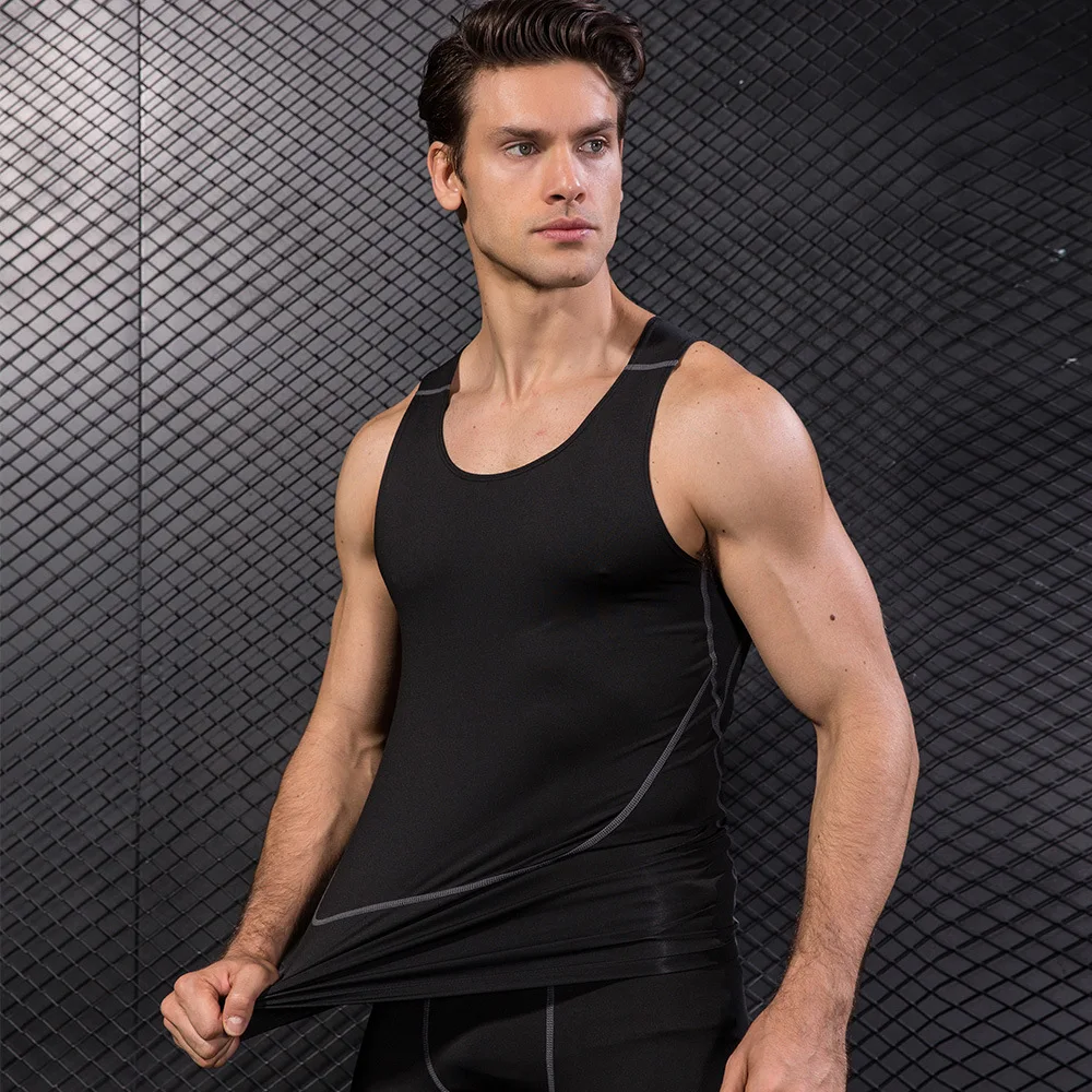 

Tank Top Men Bodybuilding Clothes Cotton Tanks Male Muscle Stringer Singlets Fitness Sleeveless Bodybuilding Tank Top 2020 2020