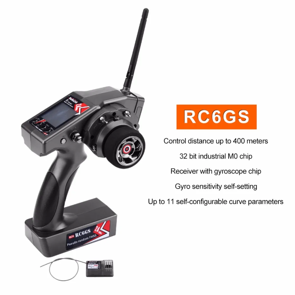 Оригинальный radiolink RC4GS обновленная версия RC6GS 2 4 г 6CH автомобиля контроллер