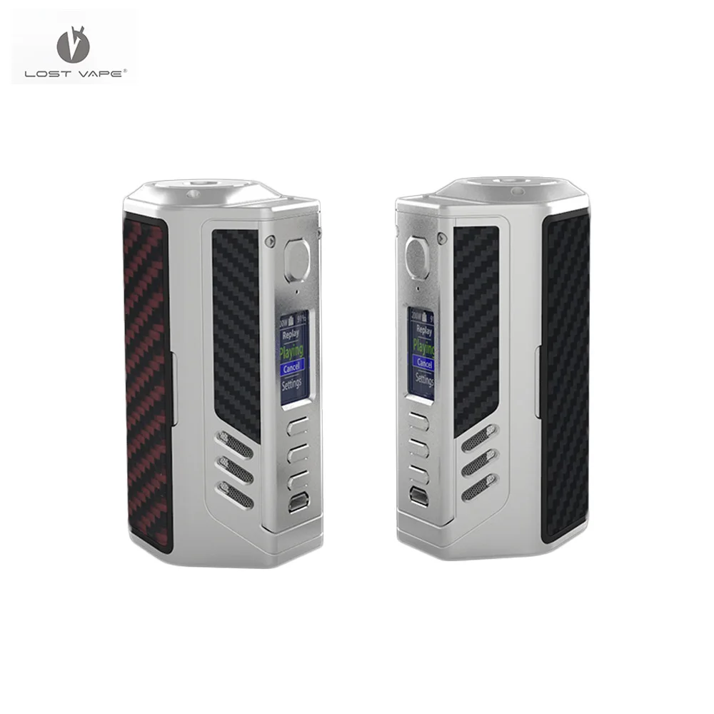 

Original Lost Vape Triade DNA250C 300W Box Mod Electronic cigarette Vape Vaporizer triple 18650 Vape Tank box mod 510 Thread