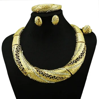 

indian jewelry sets african women necklace pearl jewelry bead wedding necklace
