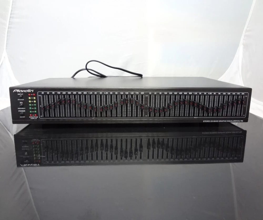 Built in Bluetooth EQ 799 stereo 20 band graphic equcizer Dual 20 band