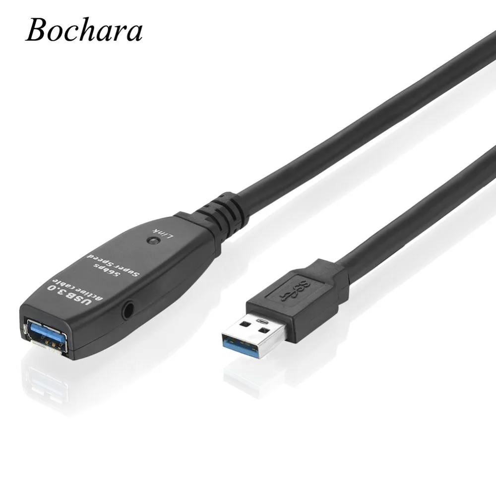 Bochara Active Repeater USB 3 0 Extension font b Cable b font Built in IC Chipset