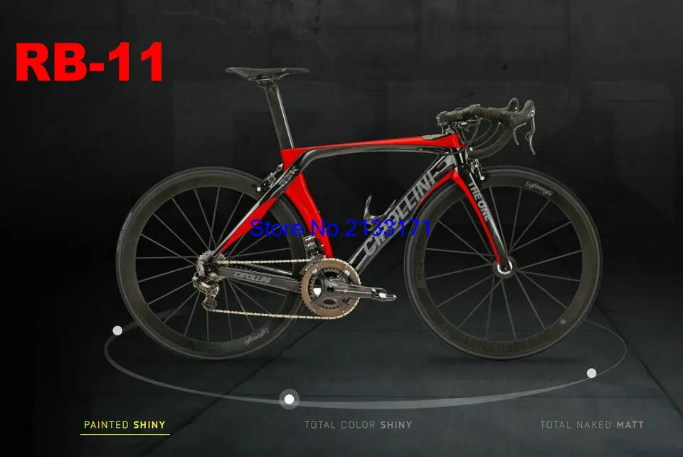 11 Cipollini RB1K THE ONE frameset red silver black