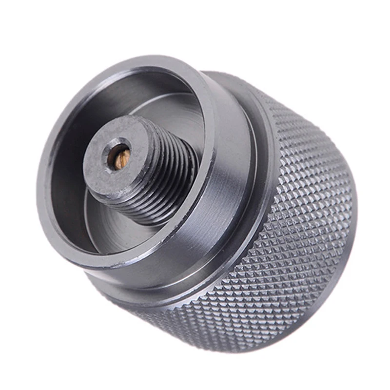 Outdoor Camping 1 Lb Gas Adapter Mini Stove Propane Converter Cylinder Coupler Outdoor Camping 1 Lb Gas Adapter Mini Stove Propane Converter Cylinder Coupler