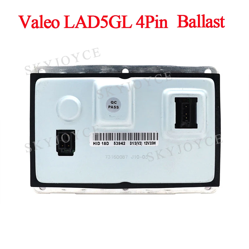 New OEM D1S Xenon HID Ballast Igniter V-aleo LAD5GL 4Pin 12V HID Headlight Ballast For Audi A4 S4 Volvo S80 S60 XC90 V70 XC70 (7)