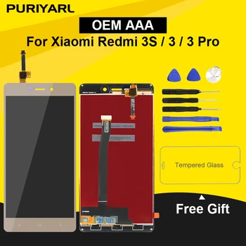 

OEM AAA LCD For Xiaomi Redmi 3 3s LCD Display With Touch Screen Replacement Digitizer For Hongmi Redmi 3s Pro Prime Screen