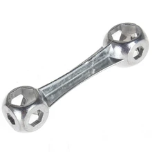 10 in 1 Mini Portable Bicycle Bike Repair Tool Dog Bone Shape Torque Wrench Hexagon Holes