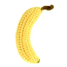 Для малышей и детей постарше Симпатичные крючком вязать Банан Игрушка Подставки для фотографий оборудования наряды W15