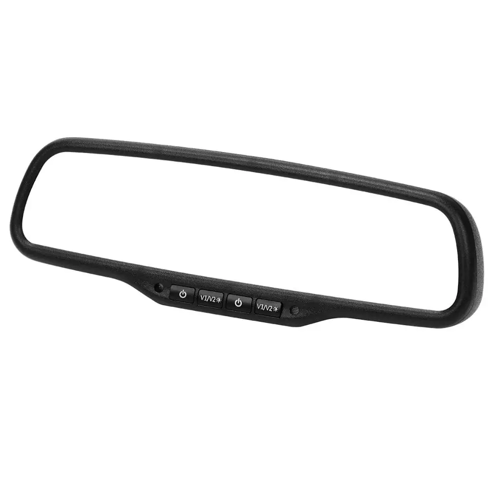 Зеркало заднего вида 2 в 1 4 3 дюйма двойной экран 800*480|car rearview mirror monitor|mirror monitorrearview