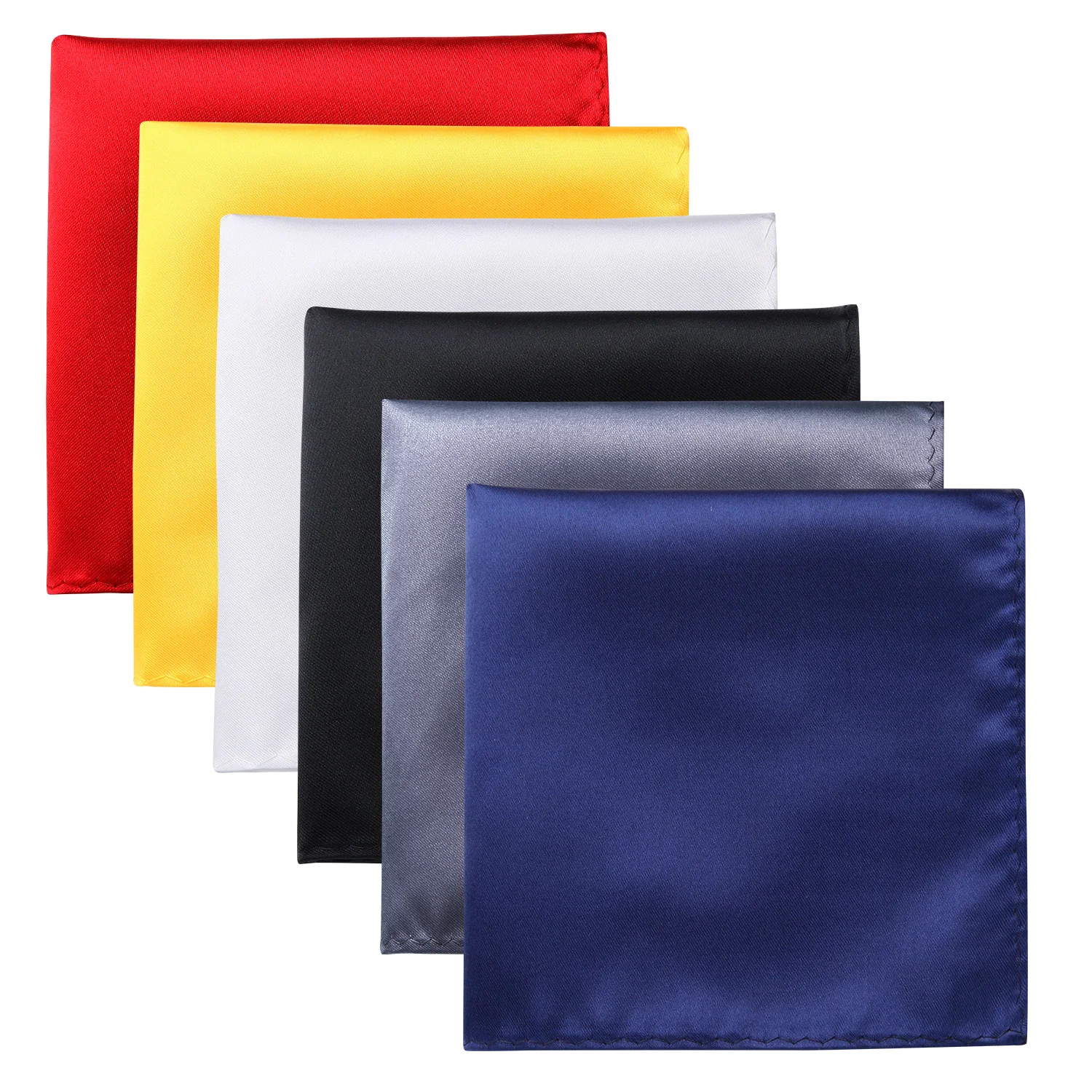 

Hisdern 6 Piece Assorted Classic Patterns Men's Pocket Square Handkerchief Wedding Party Gift Pocket Square Handkerchief