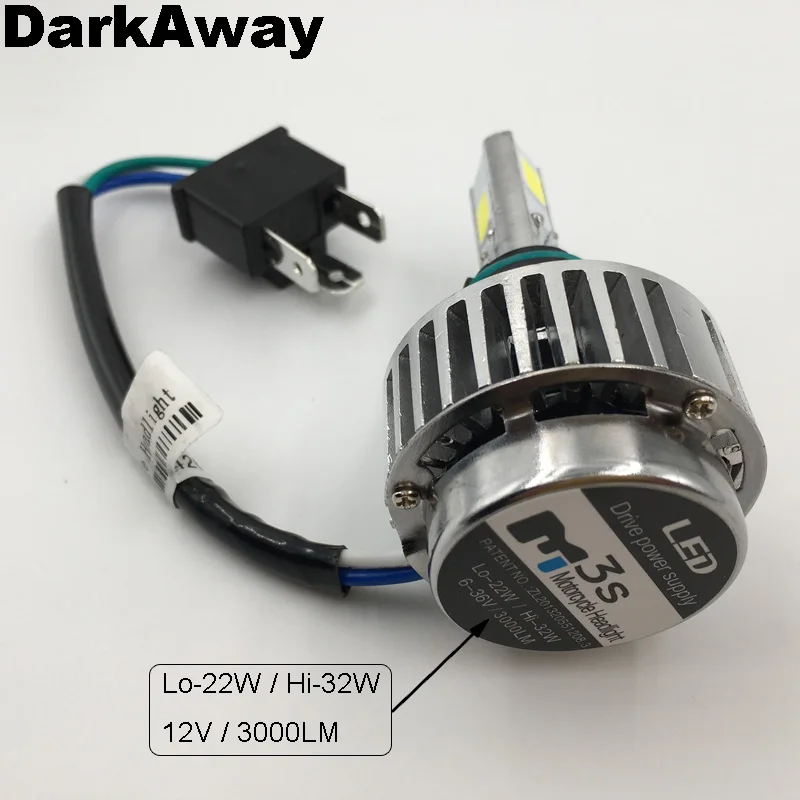 Motorcycle LED Headlight LH-M3SH4-6