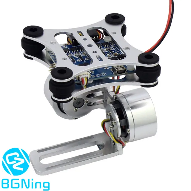 $35.14  Aluminum 2-Axis Brushless Gimbal Camera Mount Controller Plug for Gopro 3+ Camera for DJI Phantom T