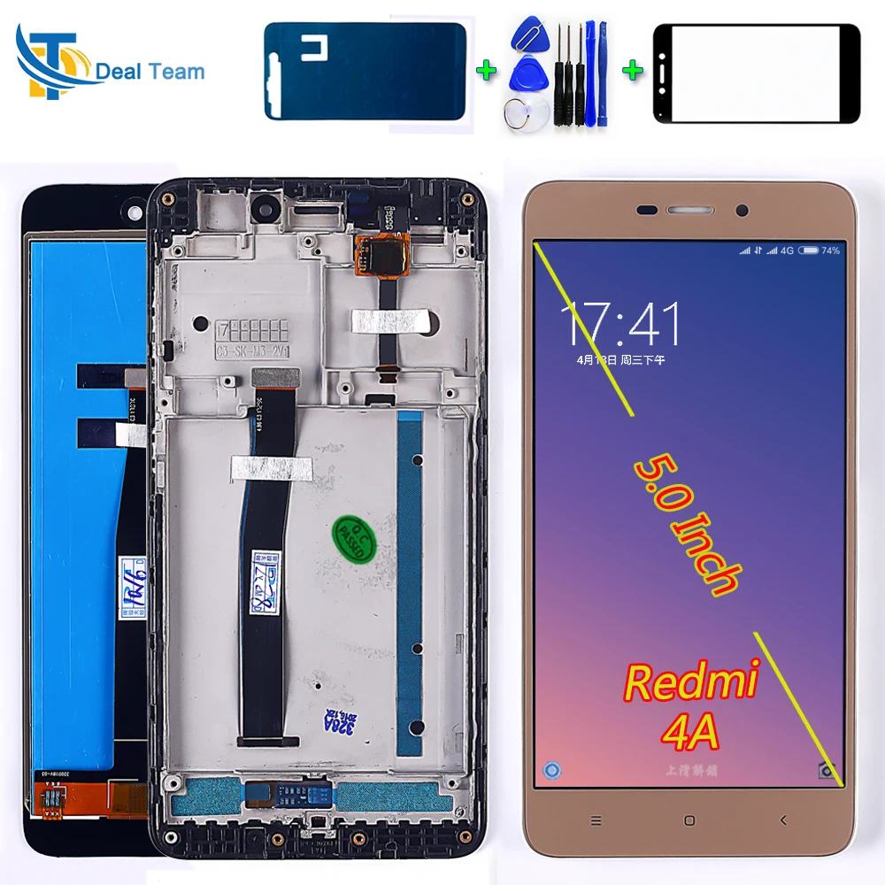 Deal Team LCD display for Xiaomi Redmi 4A 5.0 inch Touch