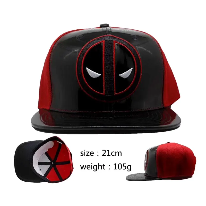 

Cartoon hip hop hat Venom Deadpool many style boys and girls hats